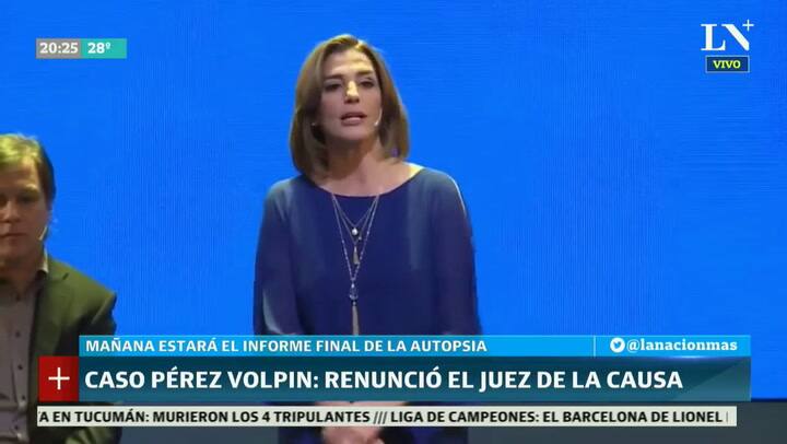 Renunció el juez de la causa Pérez Volpin