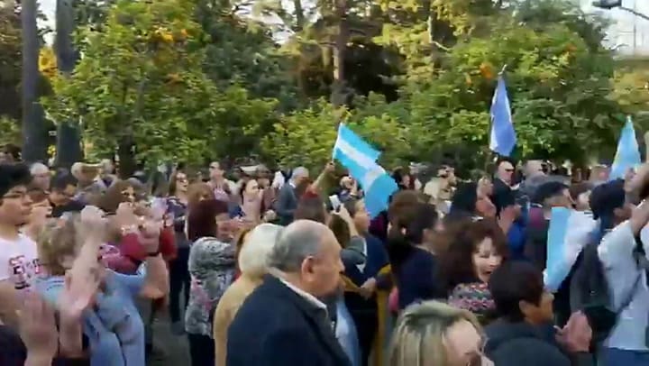 En Salta aparece mucha gente. Fuente: Twitter