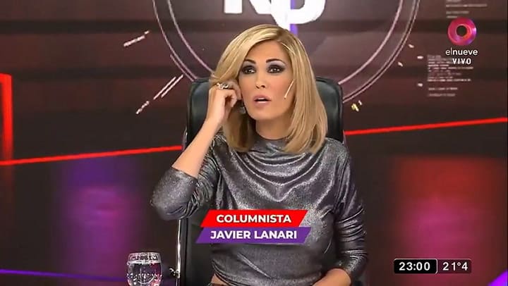 Fuerte planteo de un panelista de Nada personal a Viviana Canosa - Fuente: elnueve