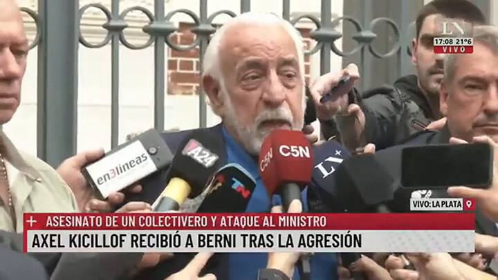 Sergio Berni apunto contra Aníbal Fernández: 'Mentir es muy malo'
