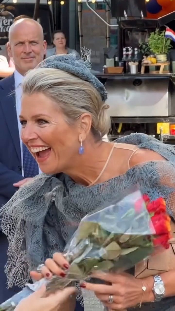 Máxima Zorreguieta deslumbró con su look