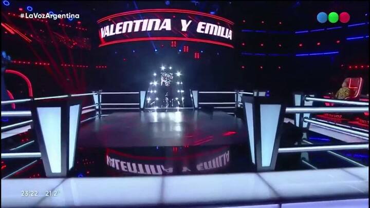 Valentina, Emilia Crocitta y Nicolás Pagnucco interpretaron 'Índigo' en La Voz Argentina