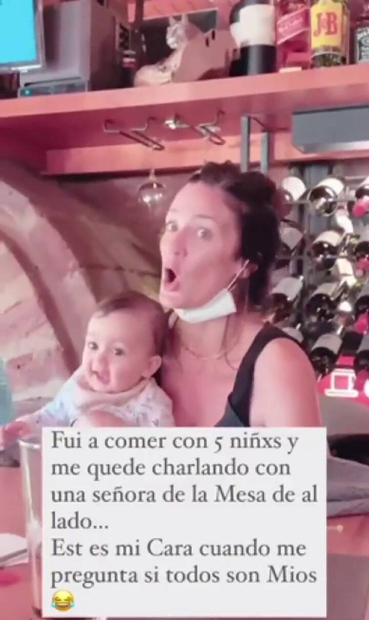 La cómica reacción de Paula Chaves cuando le preguntaron por su numerosa familia - Fuente: Instagram