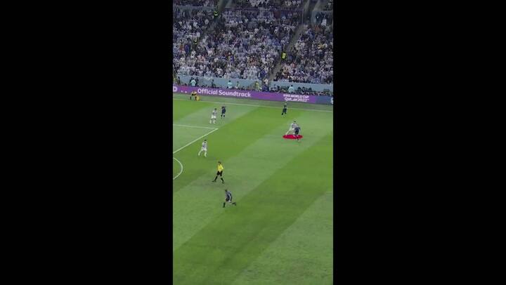 Julián Álvarez, de arco a arco: de defender un corner a marcar el 2 a 0