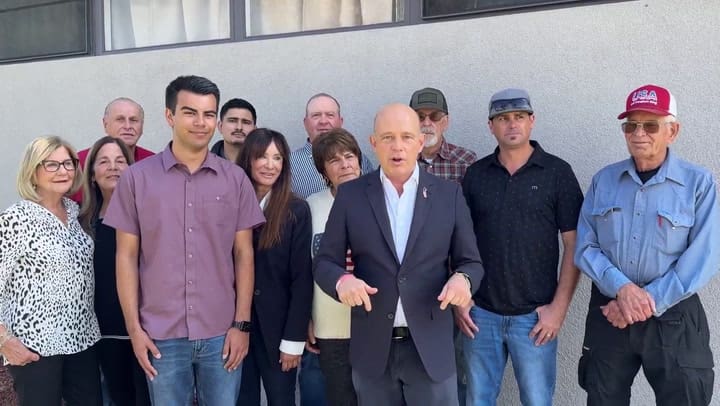 El candidato a gobernador de California se mostró en contra de la propuesta de Newsom