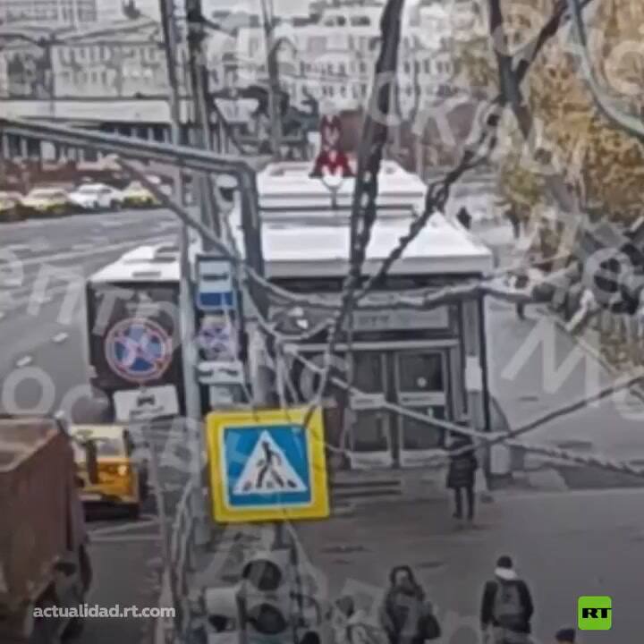 Accidente fatal en Moscú