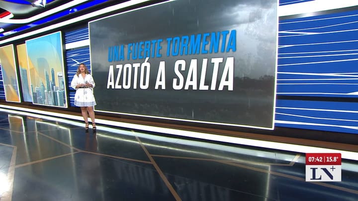 Dramatico rescate en Salta