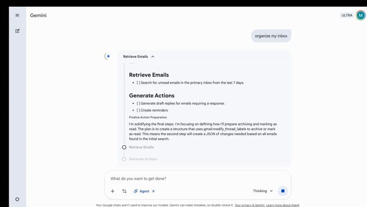 Los agentes de IA en Gemini 3