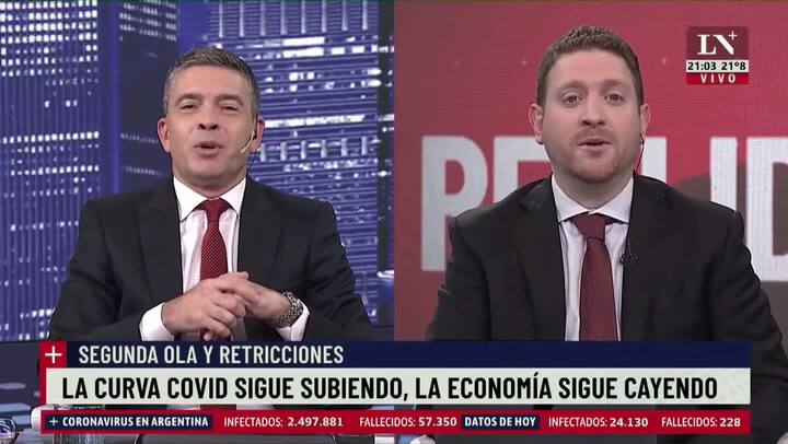 Carlos Melconian: 'Si no hay una catástrofe sanitaria, no se puede cerrar más la economía'