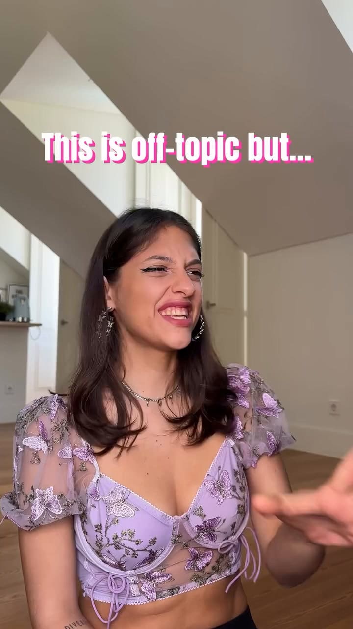 Las lecciones de inglés de Luana en redes sociales