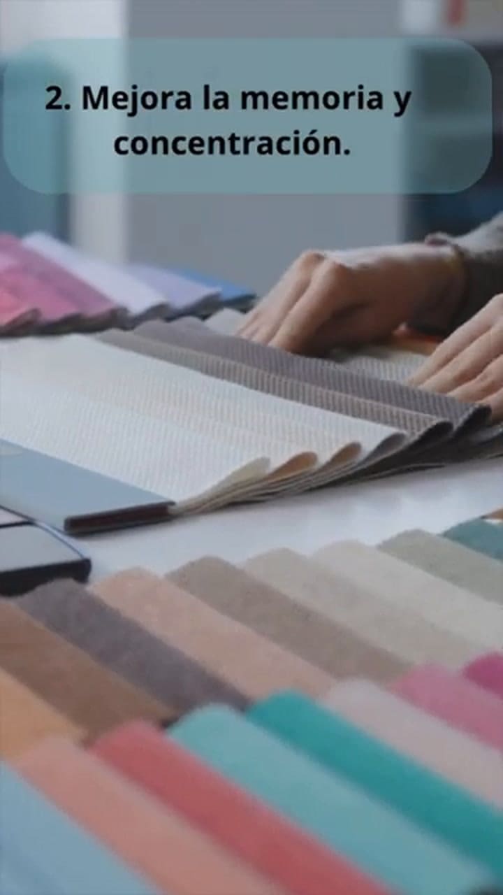 Los 5 beneficios de coser