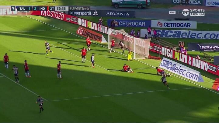 El gol de Depietri para Talleres ante Independiente