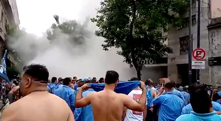 Fuertes disturbios en la sede de la UTA