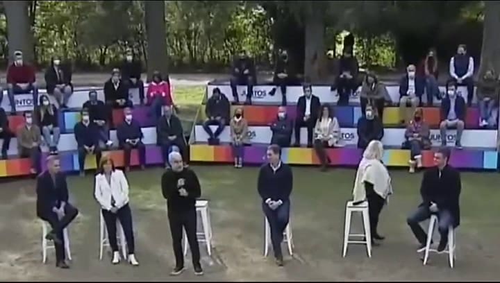 Acto de unidad de Juntos por el Cambio sin Macri