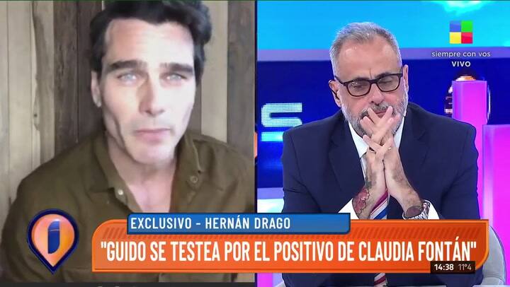 Hernán Drago habló sobre el programa y los rumores de una nueva relación - Fuente: Intrusos