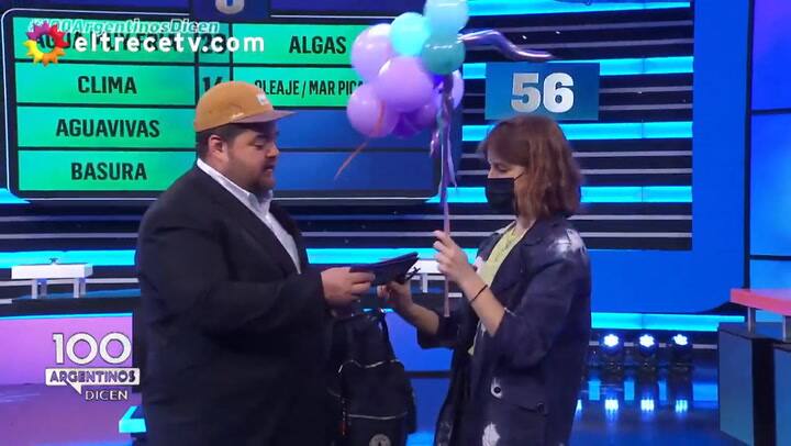 Darío Barassi se disfrazó de un personaje de una película animada de Disney