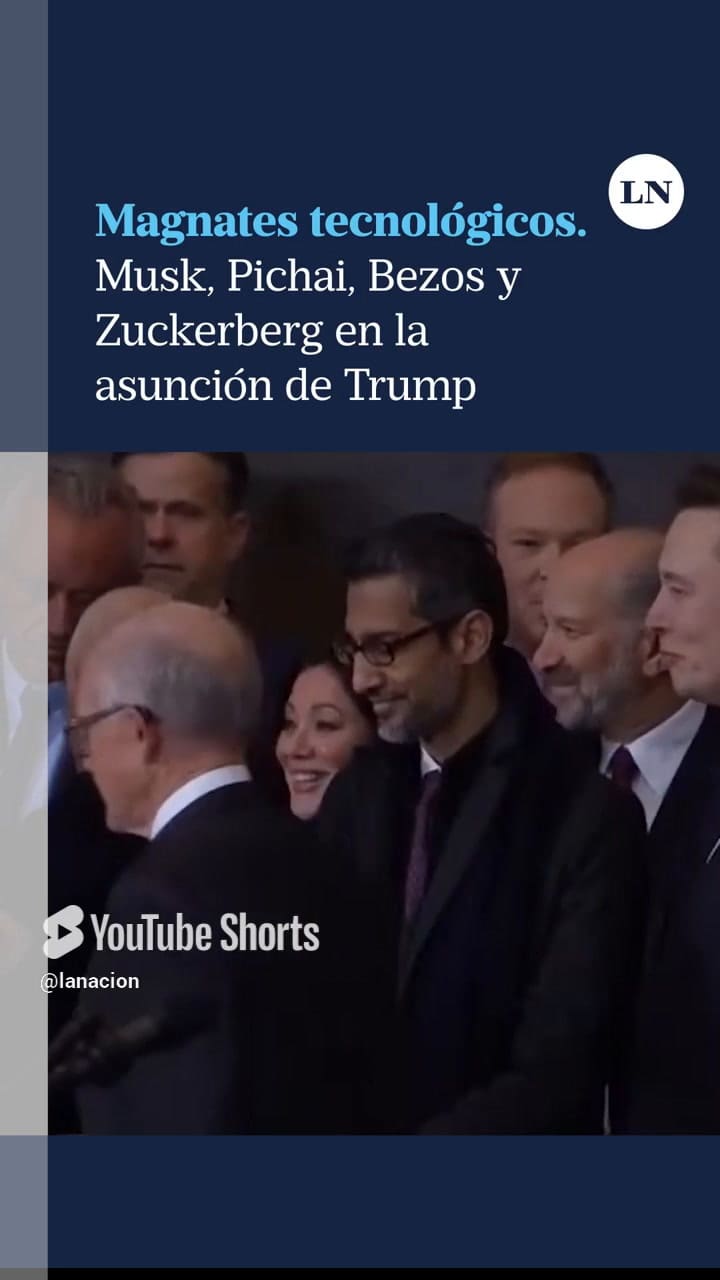 Elon Musk, Mark Zuckerberg, Jeff Bezos Y Sundar Pichai Presentes En La Asunción De Trump