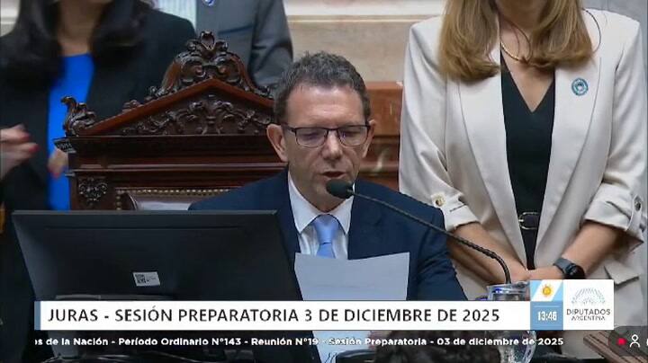 The strange comment heard from the open microphone during the swearing-in of elected representatives