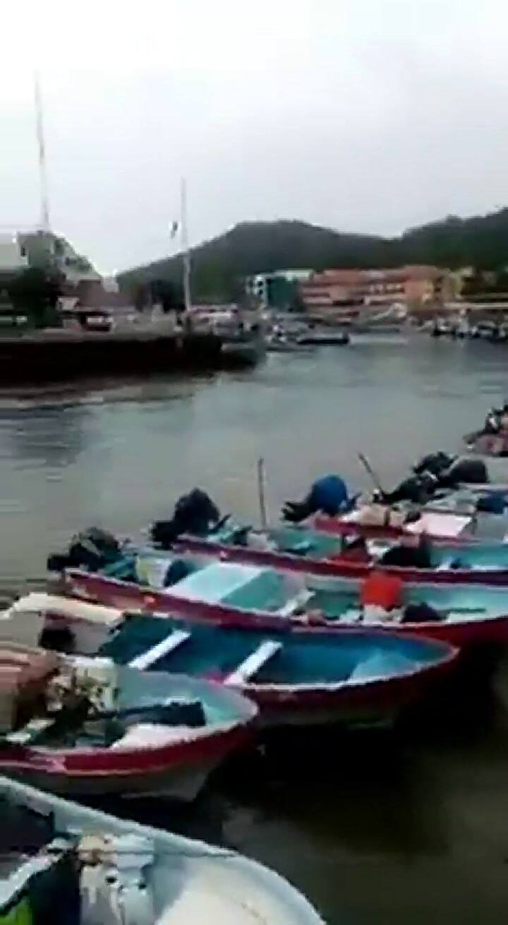 Alerta en #Huatulco por disminución de nivel del agua en la región después del terremoto en México