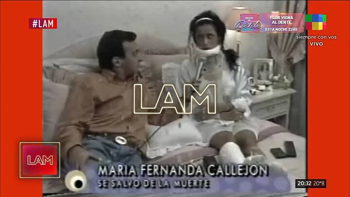 Las pruebas que demuestran que Maria Fernanda Callejon estuvo enyesada