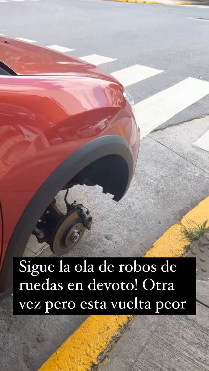 Dominique Metzger mostró cómo quedó su auto