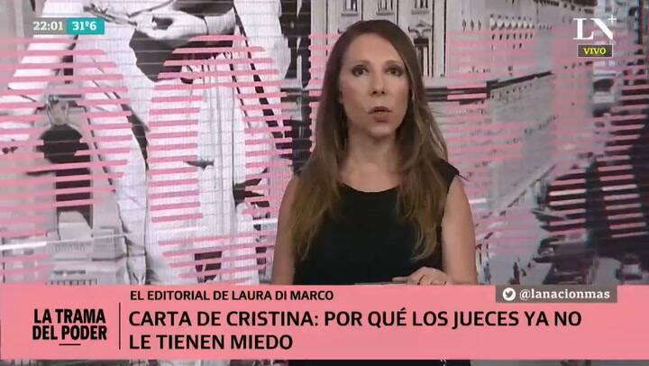 Editorial Laura Di Marco - Carta de Cristina: por qué los jueces ya no le tienen miedo