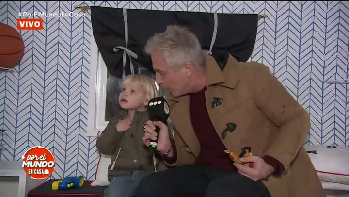 Marley muestra la casa de madera que le regaló a Mirko - Fuente: Telefe