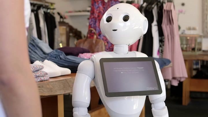 El robot Fabio en acción