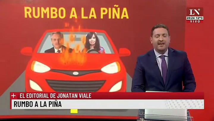 Rumbo a la piña. El editorial de Jonatan Viale.