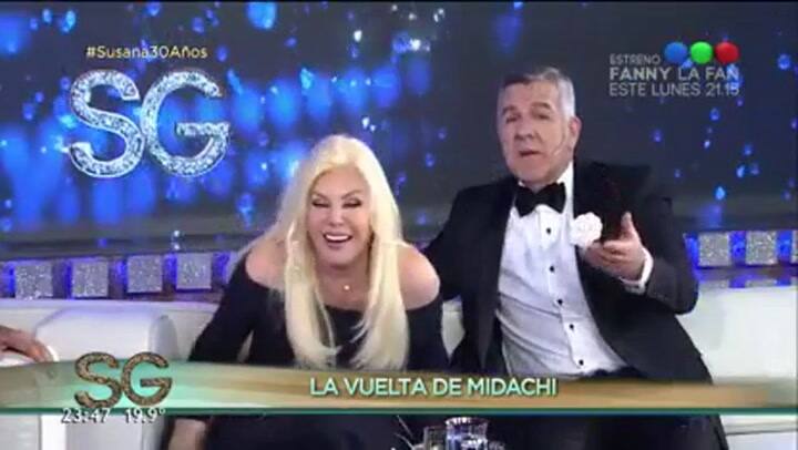 Susana Giménez: los Midachi no se perdieron el primer programa de Su