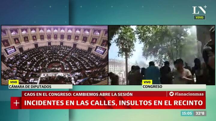 Nuevos incidentes fuera del recinto