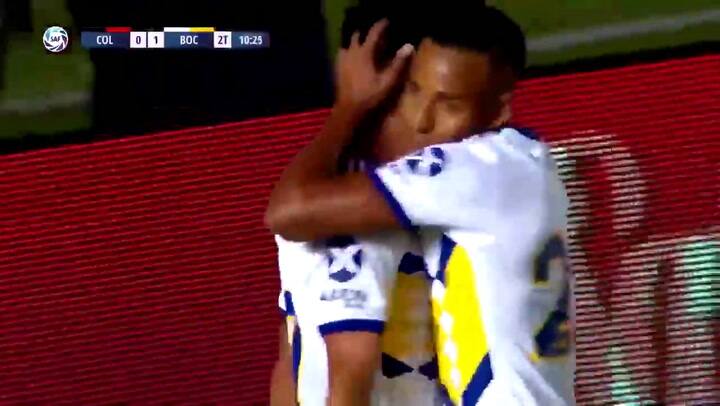 Gol de Boca 1-0