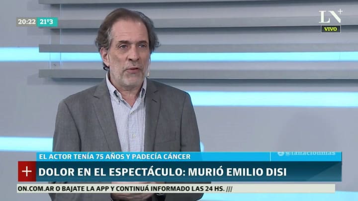 Dolor en el espectáculo: murió Emilio Disi