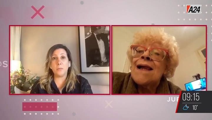 La delicada situación que atraviesa María Rosa Fugazot - Fuente: A24