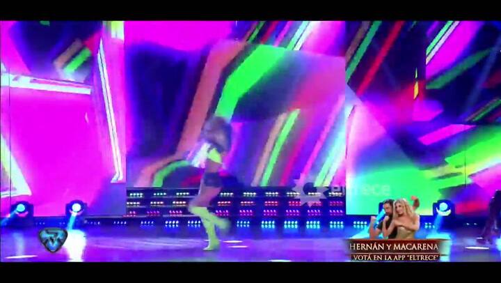 Hernán Piquín y Macarena Rinaldi cerraron su semifinal cuarteteando