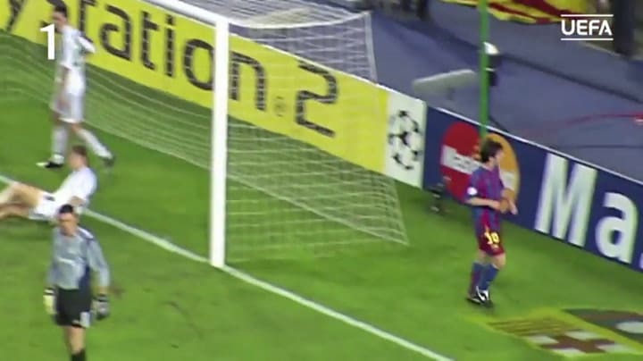 Los 100 goles de Lionel Messi en Europa