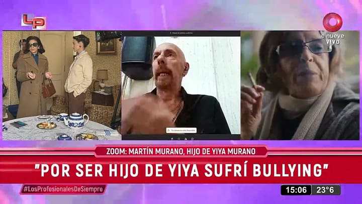El acuerdo al que llegó Martín Murano, hijo de Yiya, con los productores de la miniserie