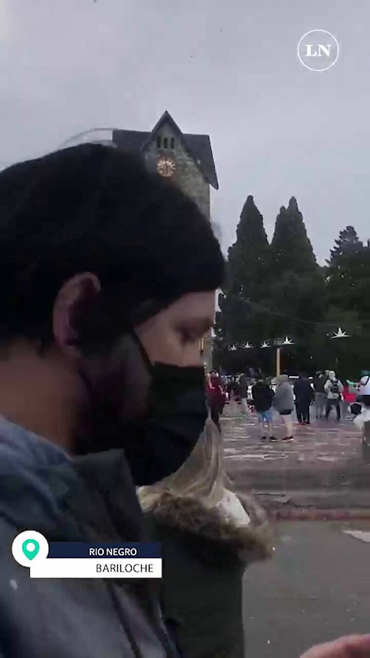 Nevó en varias provincias tras la ola de calor extremo