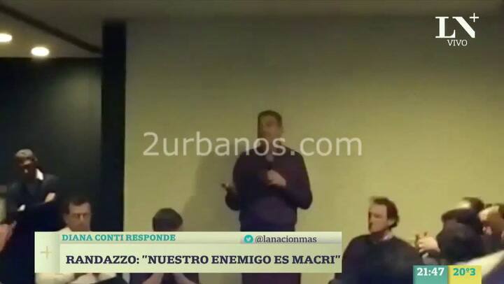 Diana Conti: 'Randazzo pierde en cualquier Paso'