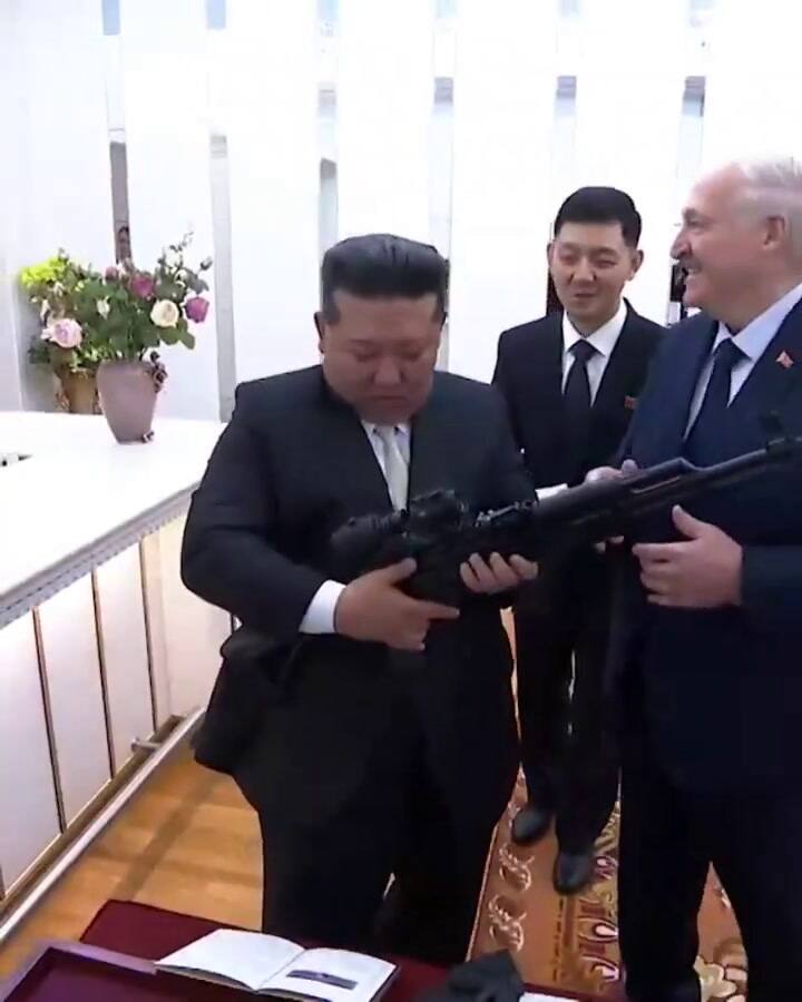 El regalo de Lukashenko a Kim Jong Un