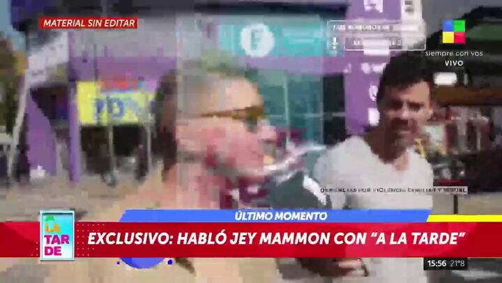 Jey Mammon rompió el silencio en A la tarde: “Los que se hayan subido a la mentira tienen que responder”