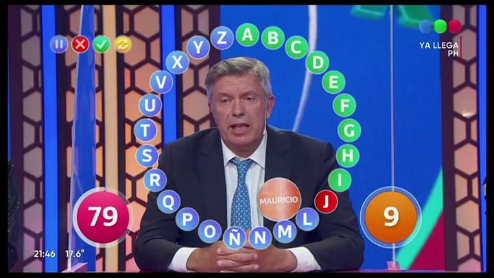 El momento en que Iván de Pineda se tentó en pleno aire de Pasapalabra
