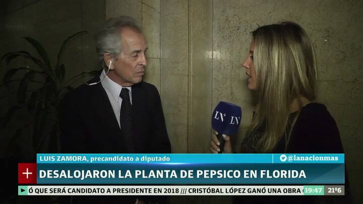 Luis Zamora: “La CGT parece el gerente de personal de la multinacional”