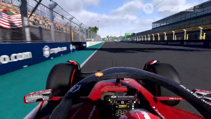 Así se ve el circuito de Miami en el nuevo videojuego F1 22