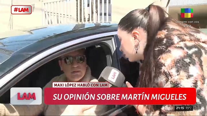 Maxi López habló de la nueva relación de Wanda Nara