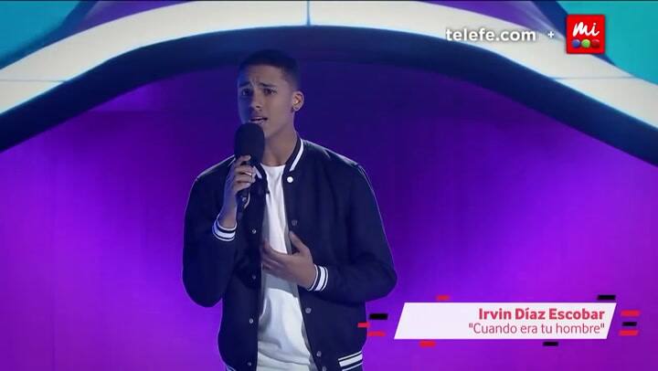 Irvin Díaz Escobar - 'When I was your man', de Bruno Mars - Fuente: Telefe