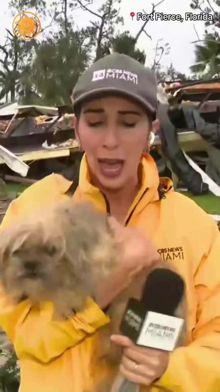 Morgan Rynor se volvió viral en redes sociales tras rescatar a una perrita