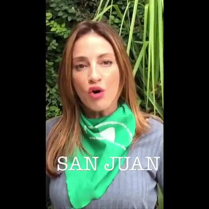 Eleonora Wexler y la campaña de Actrices Argentinas a favor de la legalización del aborto - Fuente: