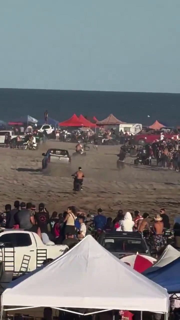 El imprudente manejo de una Amarok en Gesell