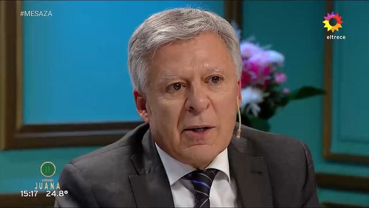 El doctor Lopez Rosetti hablo de la tragica muerte de su papa y como le afecto su salud